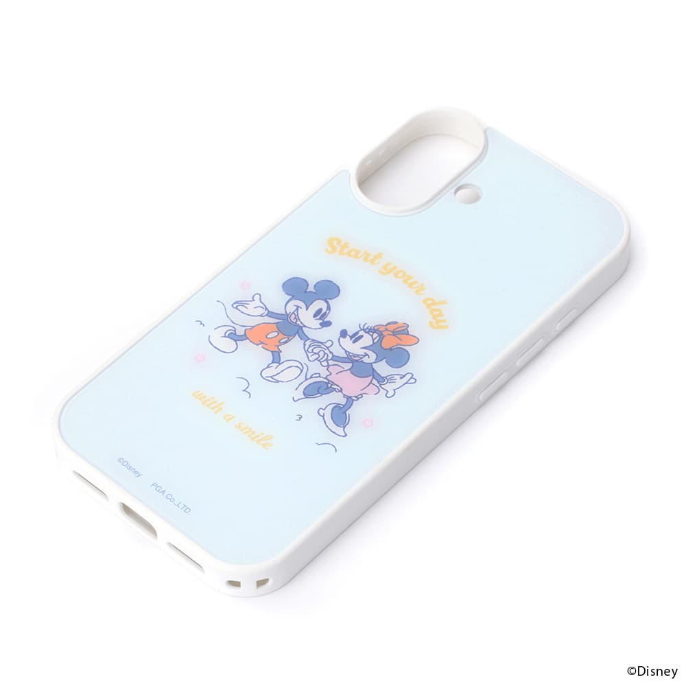 PGA iPhone 17用 MagSafe対応 アクリルパネルケース ミッキー&ミニー 50g