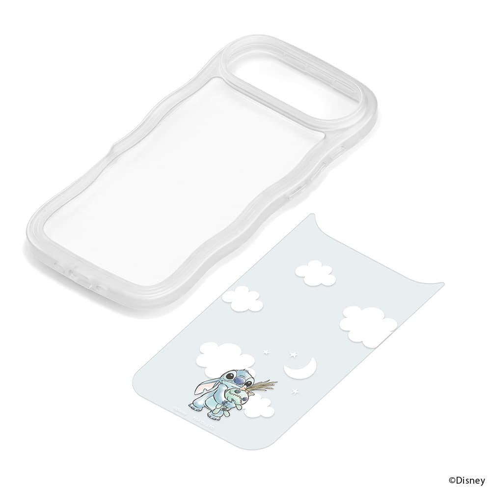 PGA iPhone Air用 ウェーブケース スティッチ PG-D25CWH01STI 30g