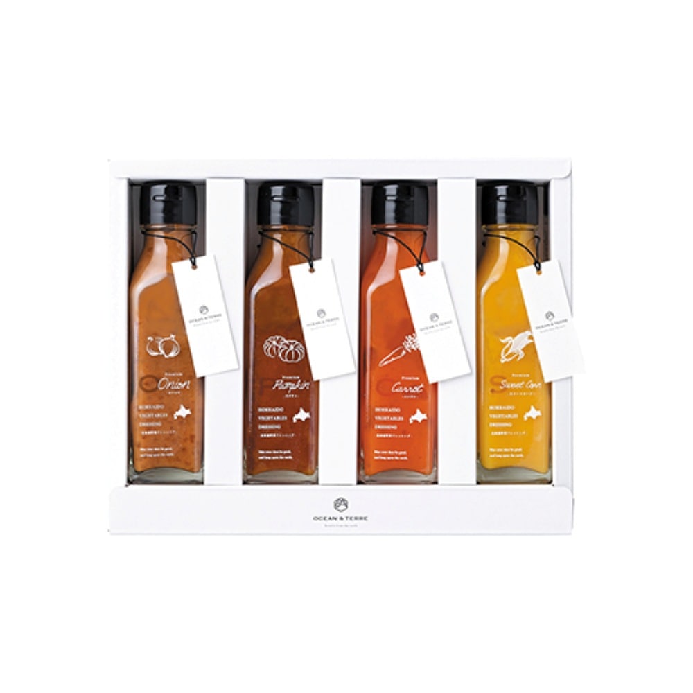 ◆A606 北海道 野菜ドレッシングセットF◇ メーカー直送 ▼返品・キャンセル不可【他商品との同時購入不可】