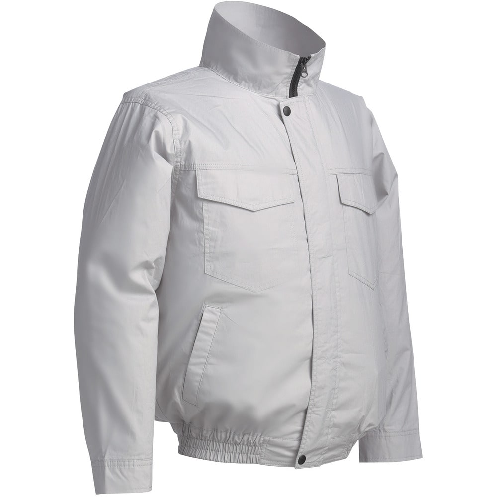 COOLING BLASTノーマル服地 シルバーグレー 3L 【直送品】 返品・キャンセル・他商品と同時購入は不可