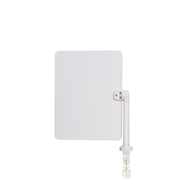 360度クランプ式ホワイトボード 31×41cm CLSL26CWH 【直送品】 返品・キャンセル・他商品と同時購入は不可
