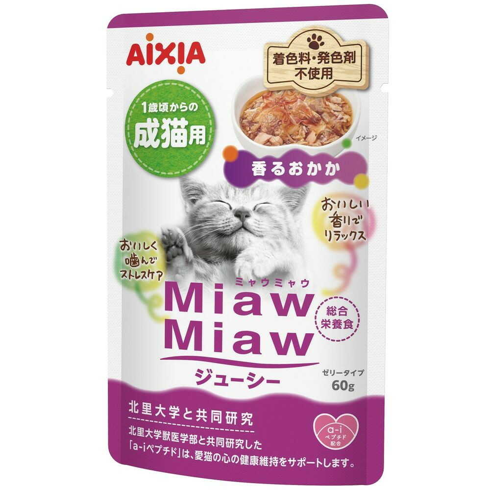 アイシア MiawMiawジューシー 香るおかか 60g