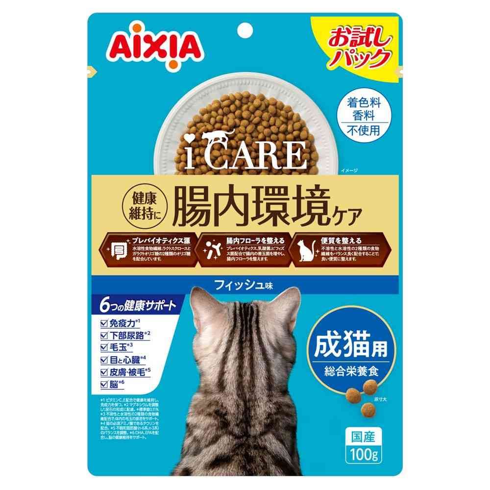 アイシア  i CARE キャットドライ フィッシュ味 100g