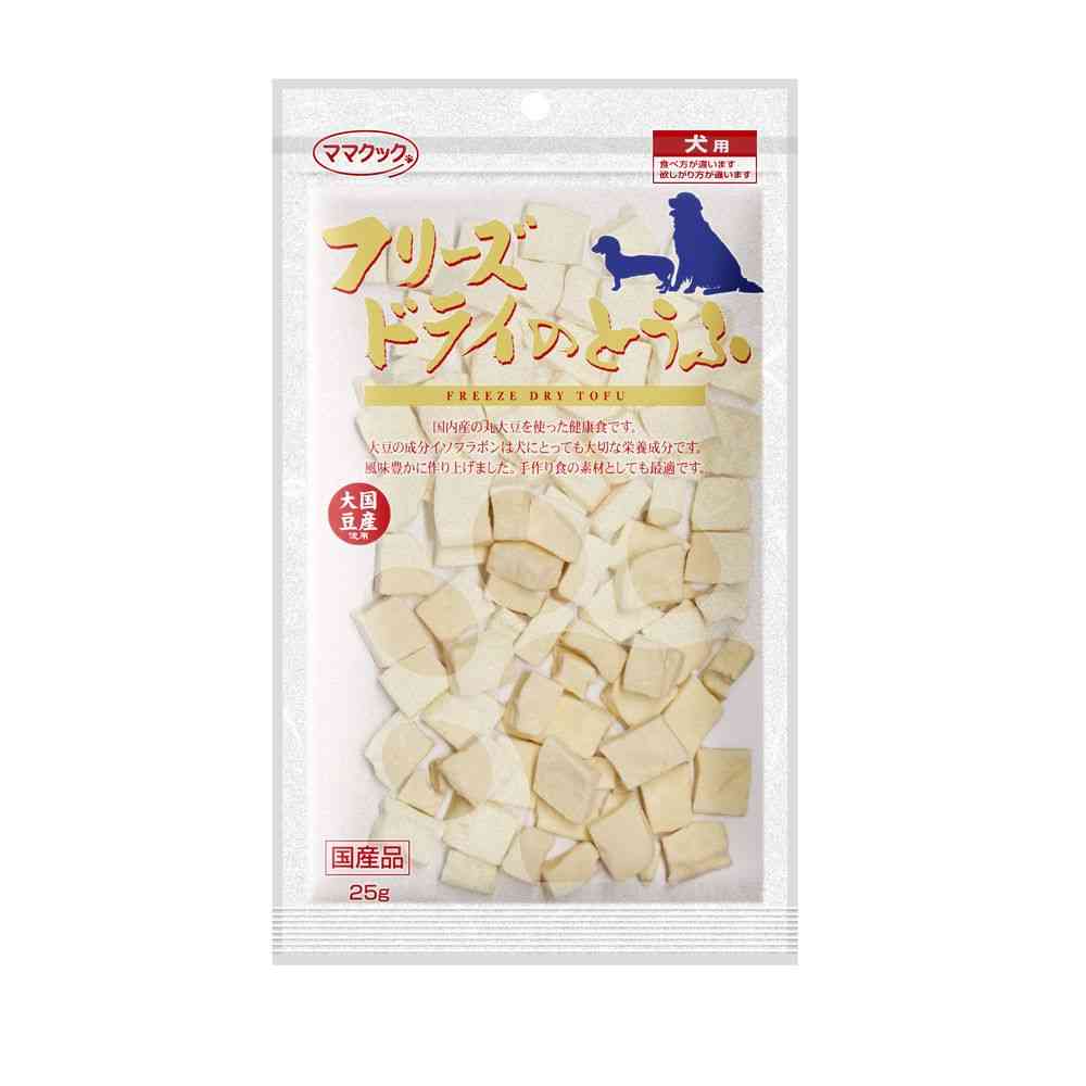 ママクック フリーズドライのとうふ 25g