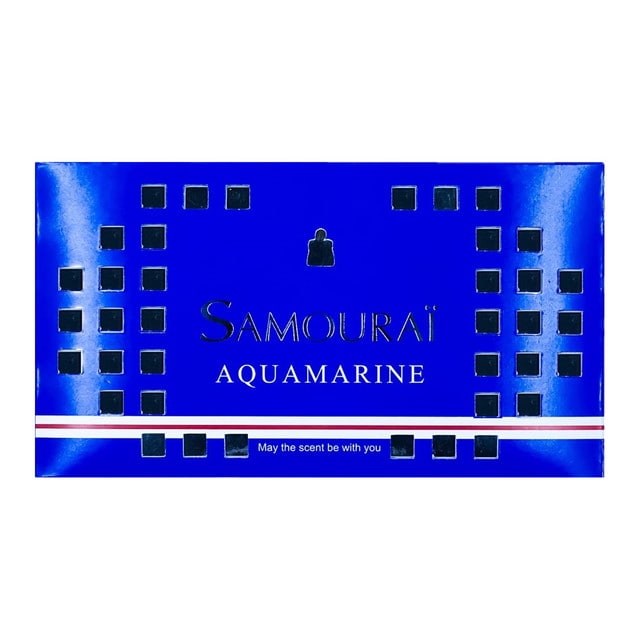 サムライ アクアマリン フレグランスボックス（芳香剤） 170g