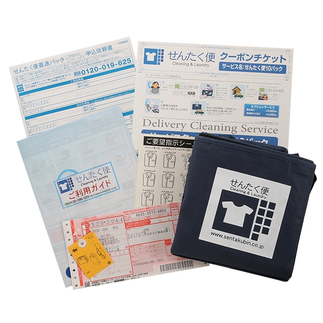 せんたく便 10最速パック▼「せんたく便」を初めての方用! 10点▼返品・キャンセル不可