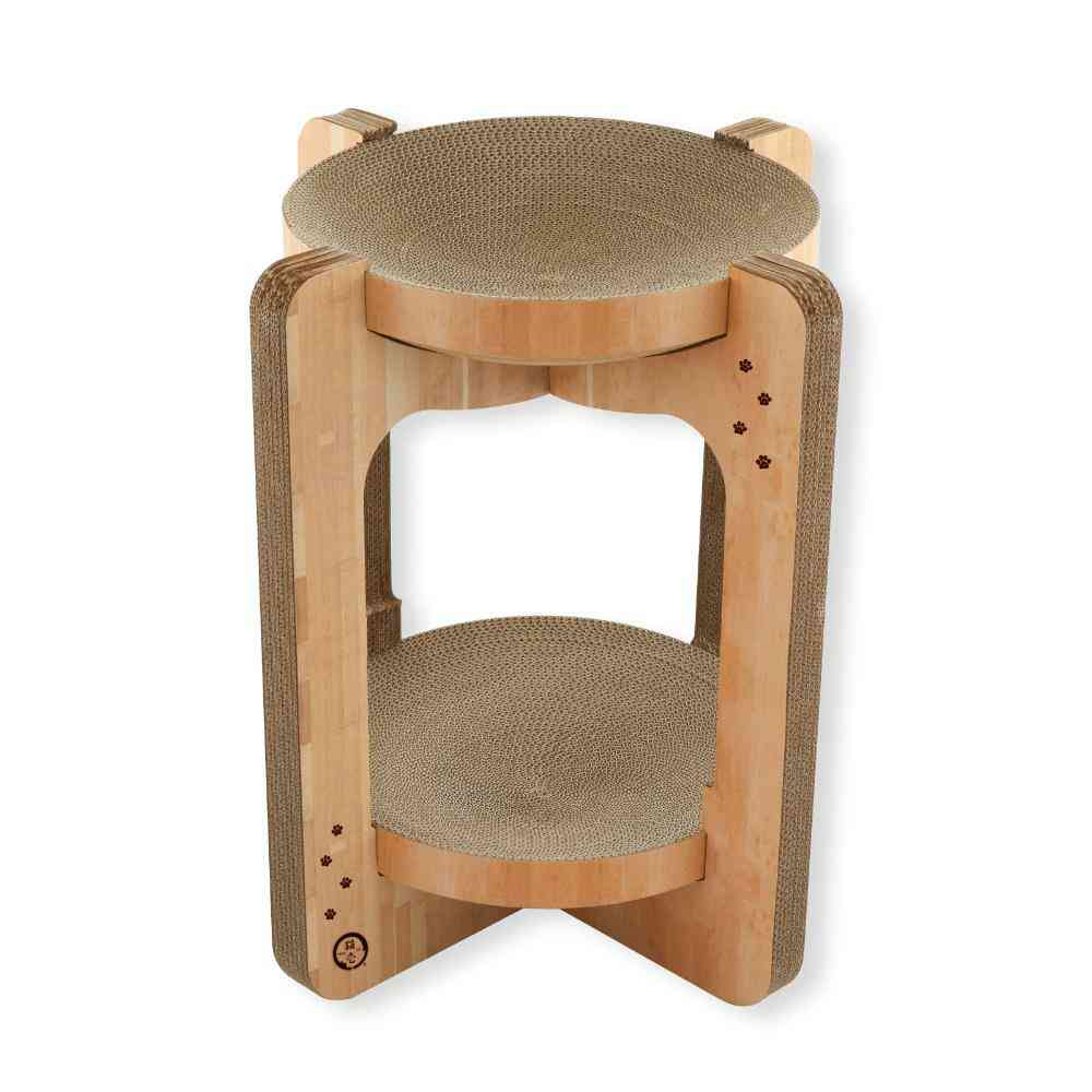 バリバリボウルタワー ライトブラウン メーカー直送▼返品・キャンセル不可【他商品との同時購入不可】