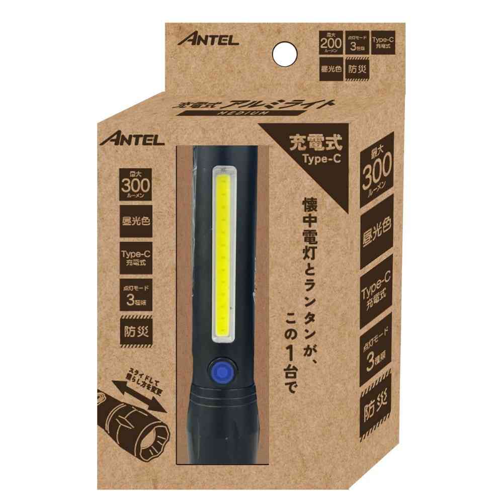 ワイ・エス・エヌ Y・S・N 充電式アルミライトM HX10LT-022BK