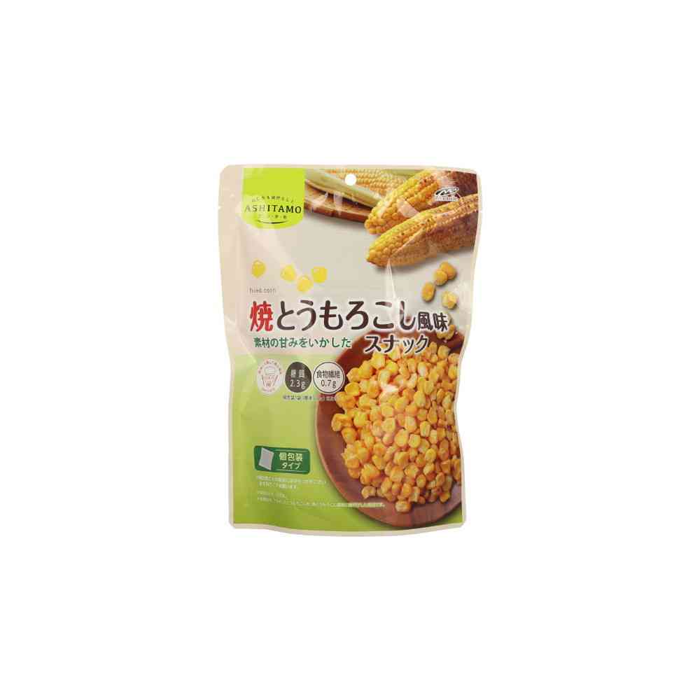 ◆モントワールASHITAMO大袋焼とうもろこし風味スナック 60g   【6個セット】
