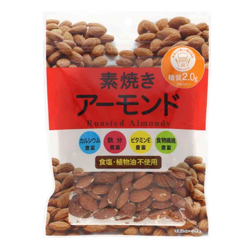 ◆正栄食品工業 素焼きアーモンド 145g   【12個セット】