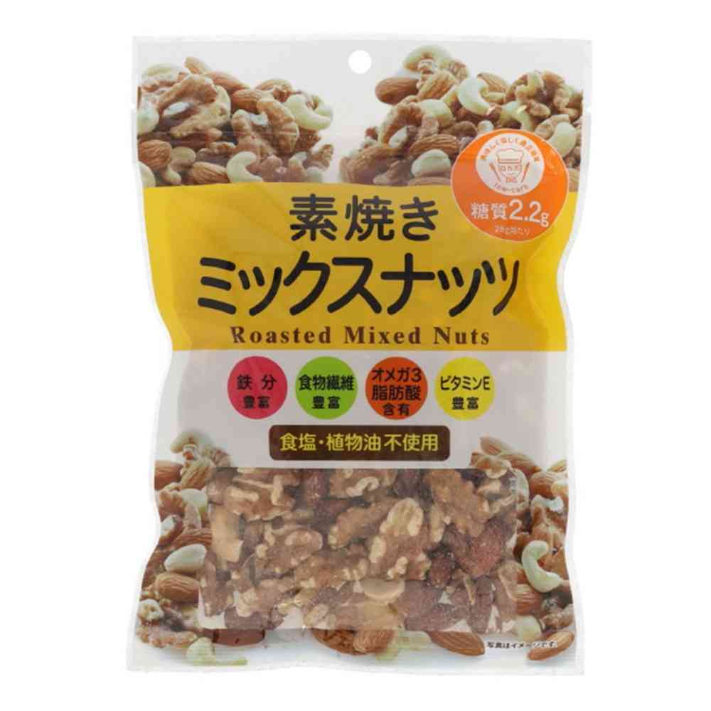 ◆正栄食品工業 素焼きミックスナッツ 145g   【12個セット】