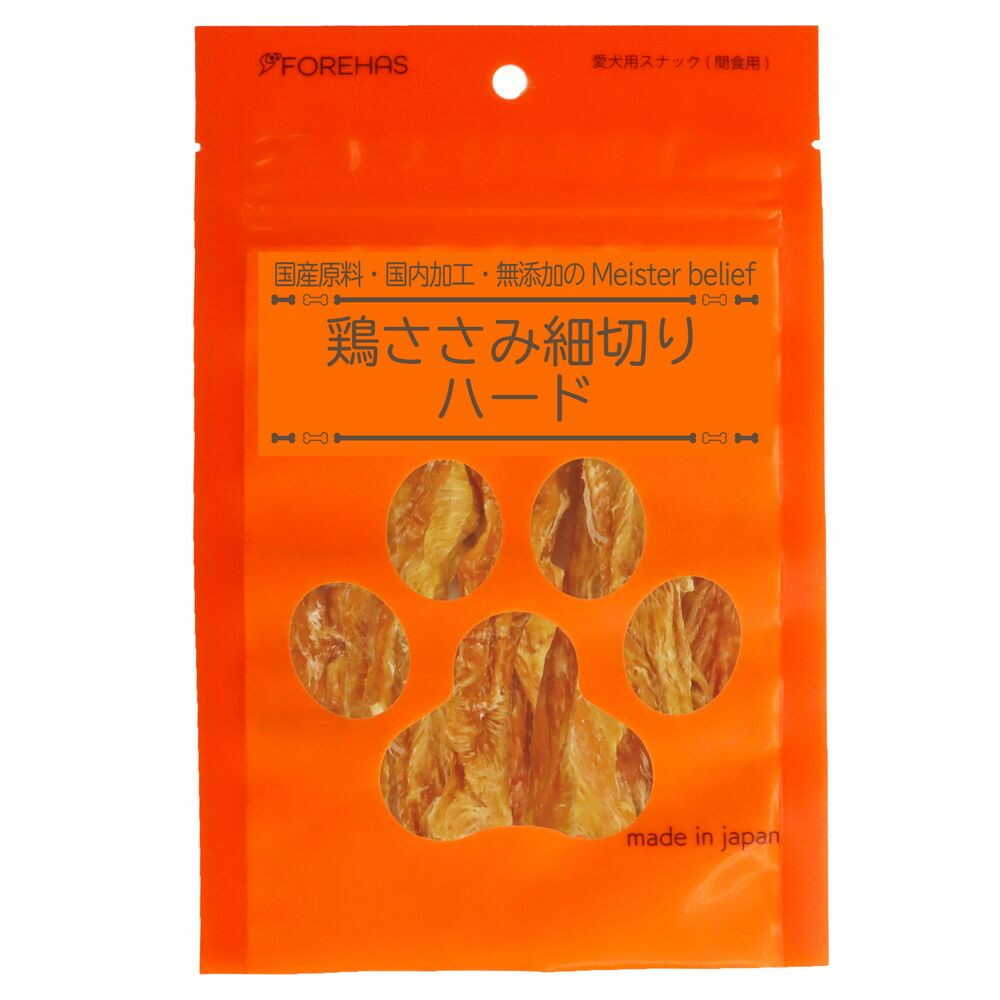 フォレハス鶏ささみ 細切りハード 70g