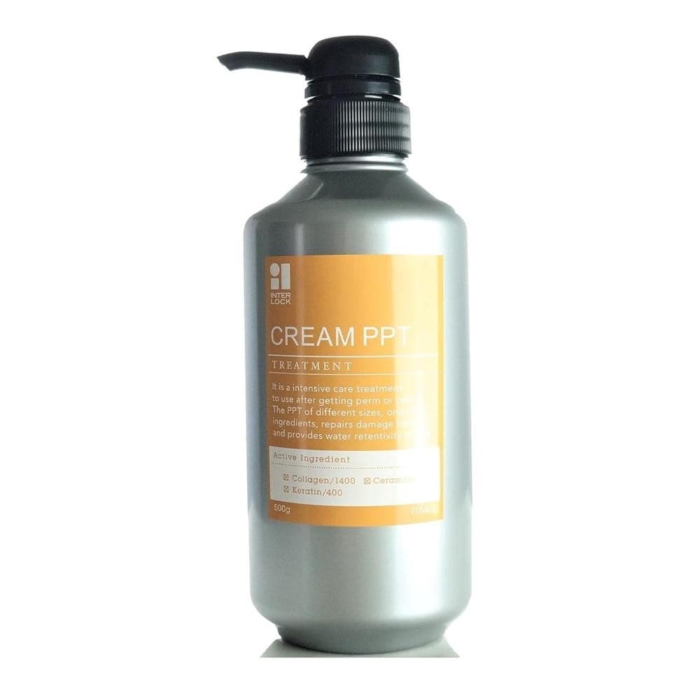 香栄化学 インターロック クリーム PPT トリートメント ポンプ 500g   【2個セット】