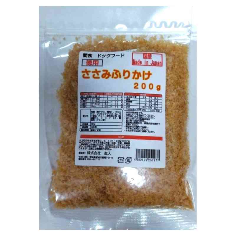 友人 徳用ささみふりかけ 200g