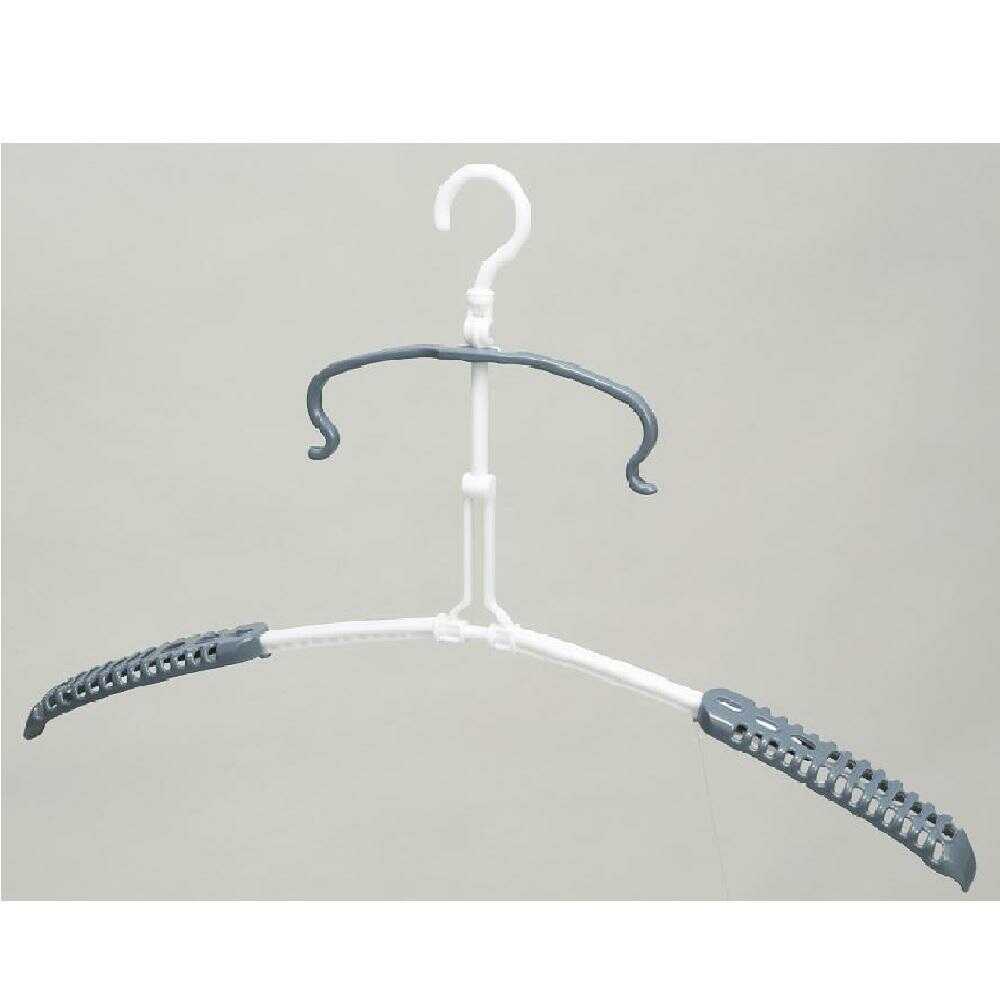 パークレーン ＯＮＥ．伸縮パーカーハンガー グレー