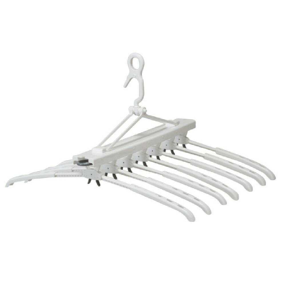 パークレーン ONE.取り込やすい伸縮7連ガー グレー