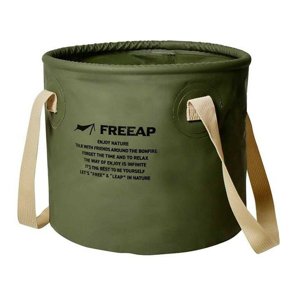 パークレーン ラウンドバケット10L カーキ