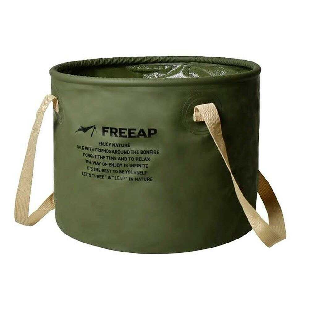 パークレーン ラウンドバケット20L カーキ