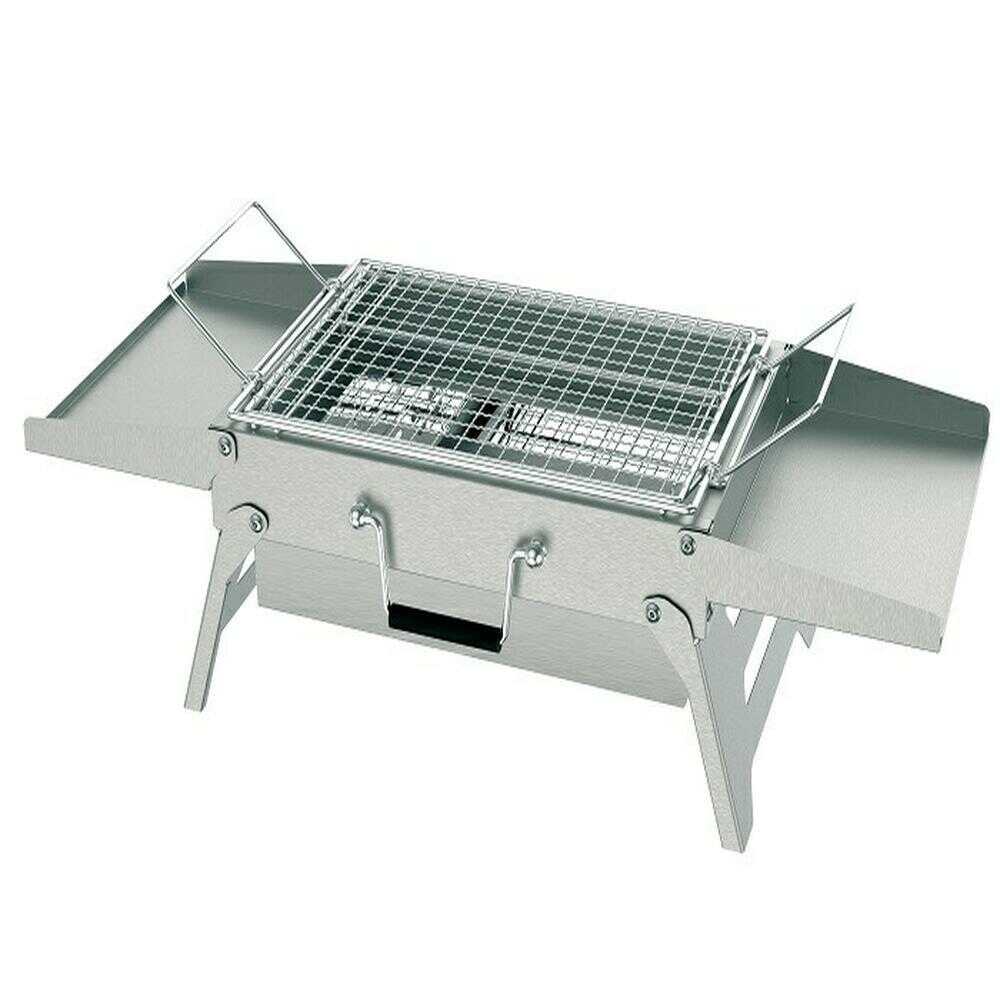 パークレーン 折りたたみステンレスバーベキューコンロS ステンレス
