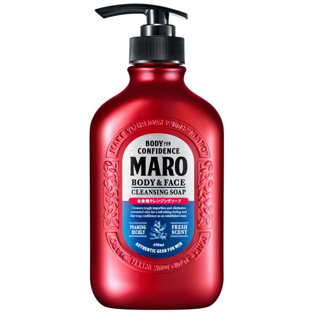 MARO(マーロ) 全身用クレンジングソープ ポンプ 450ml
