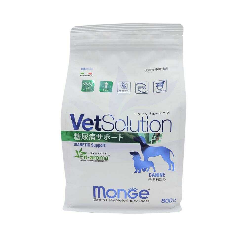 MONGE ベッツソリューション 犬用 糖尿病サポート 800g
