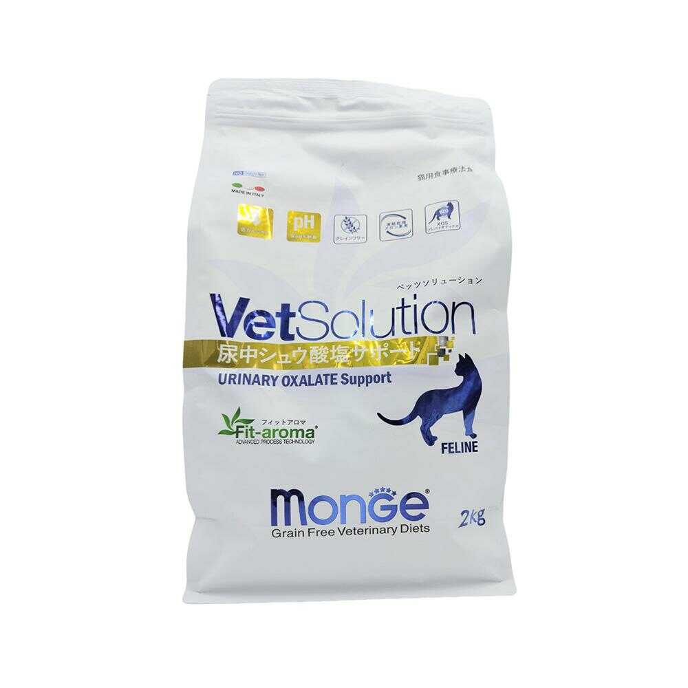 MONGE ベッツソリューション 猫用 尿中シュウ酸塩サポート 2kg