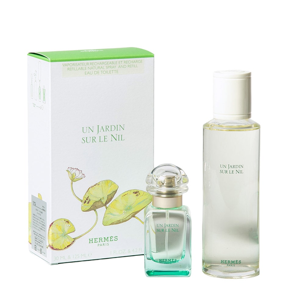 並行輸入品 エルメス ナイルの庭 オードトワレ 30mL&125mL 【直送品】 返品・キャンセル・他商品と同時購入は不可