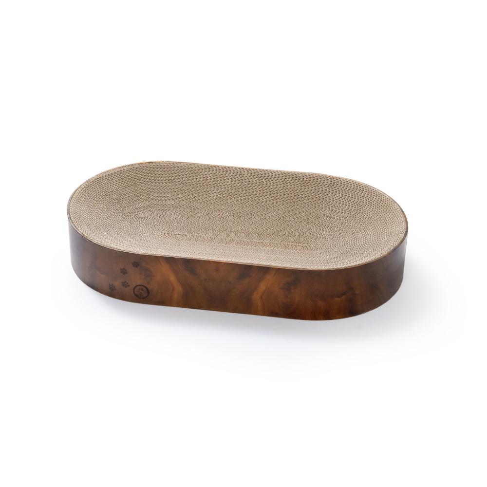 バリバリボウルXL オーバル ダークブラウン メーカー直送▼返品・キャンセル不可【他商品との同時購入不可】