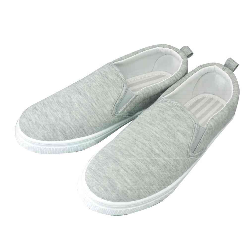 クイン商事 レディーススリッポン スウェットグレー Lサイズ