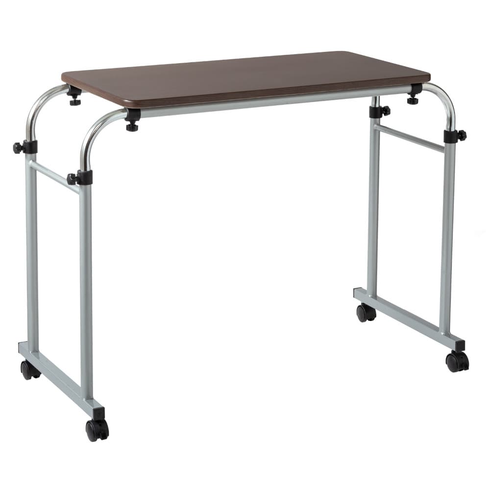 伸縮式フリーテーブル ダークブラウン[0412220] メーカー直送 ▼返品・キャンセル不可【他商品との同時購入不可】