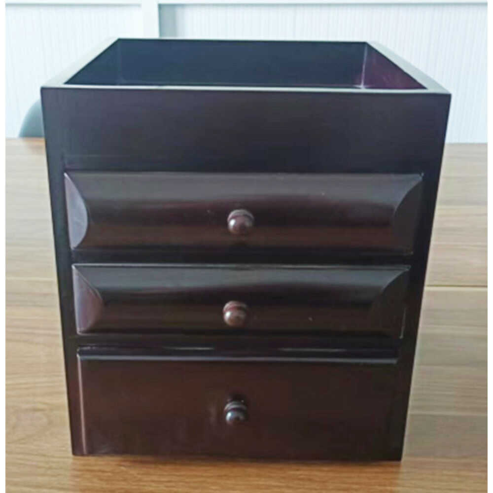 卓上整理チェスト3段[04259] メーカー直送 ▼返品・キャンセル不可【他商品との同時購入不可】