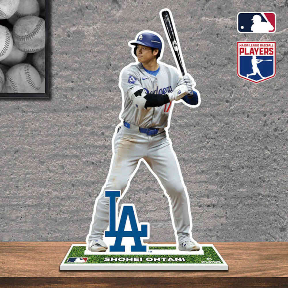 大谷翔平 ドジャース フォトスタンド バッティング[04398] メーカー直送 ▼返品・キャンセル不可【他商品との同時購入不可】