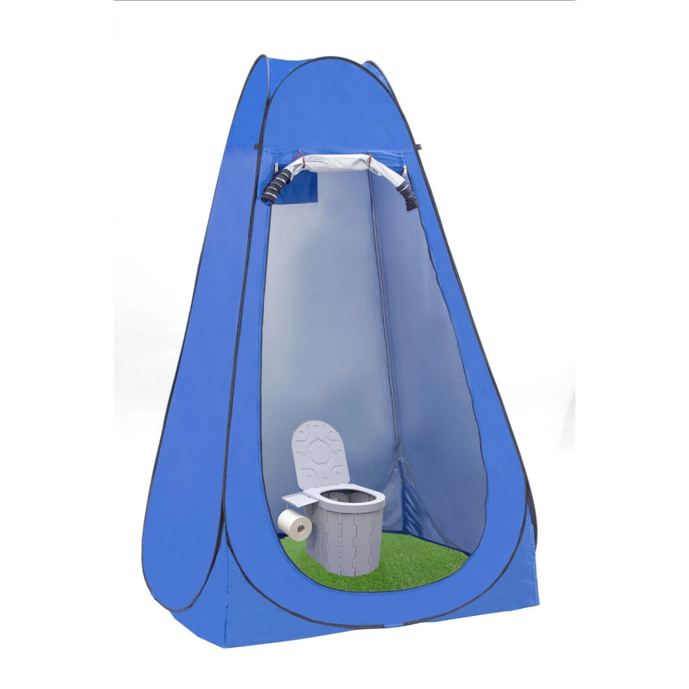 ワンタッチルームテント＆折りたたみトイレセットDX[04558] メーカー直送 ▼返品・キャンセル不可【他商品との同時購入不可】