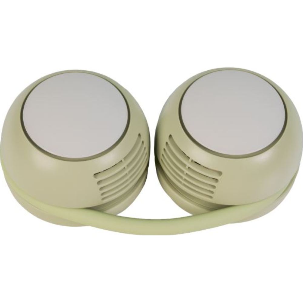 SUZ-HiE ドラム式ネックファン ライトカーキメーカー直送 ▼返品・キャンセル不可【他商品との同時購入不可】