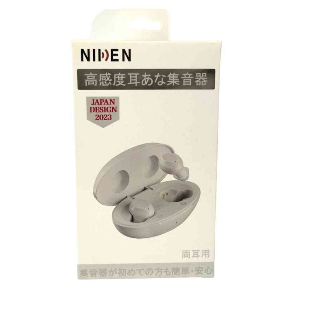 日健 耳あな式集音器NK-04 白