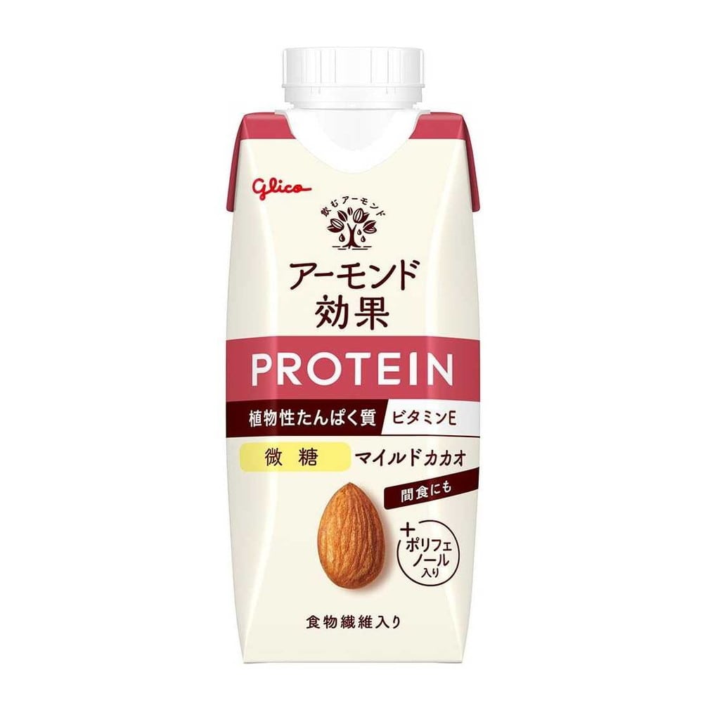 ◆江崎グリコ アーモンド効果 PROTEIN ＜マイルドカカオ 微糖＞ 250g   【24個セット】