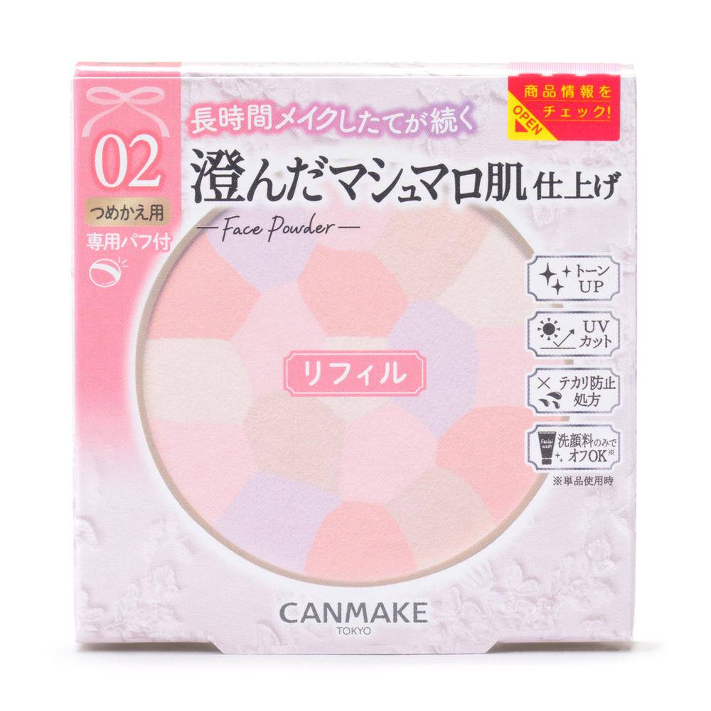 キャンメイク マシュマロフィニッシュパウダー ~Abloom~ リフィル02 4.0g