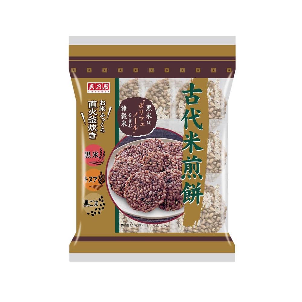 ◆天乃屋 古代米煎餅 10枚   【12個セット】