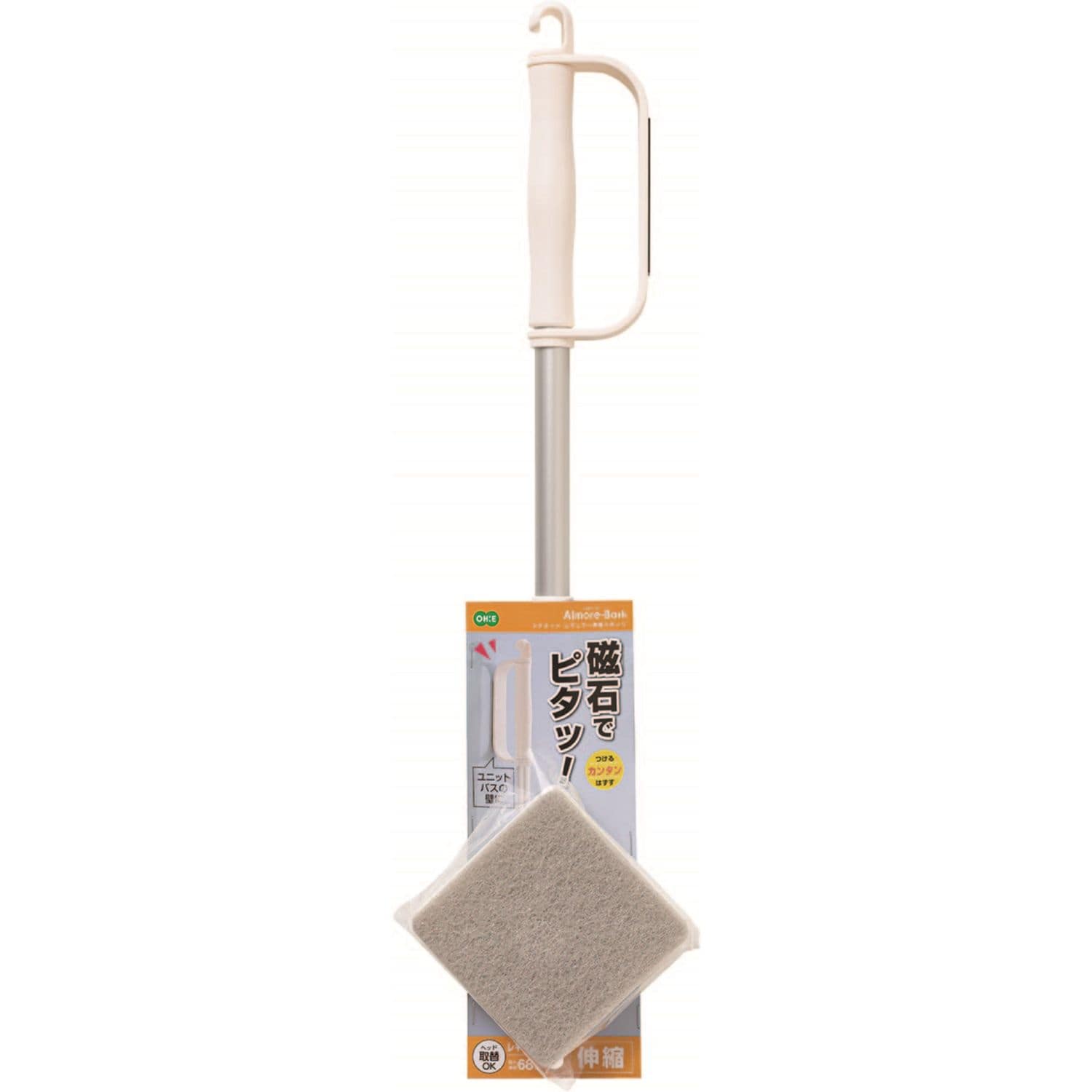 オーエ Almore-Bath マグネット レギュラー伸縮スポンジ 63801
