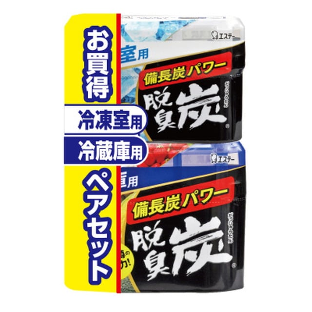 エステー 脱臭炭ペアセット(冷蔵庫+冷凍室)