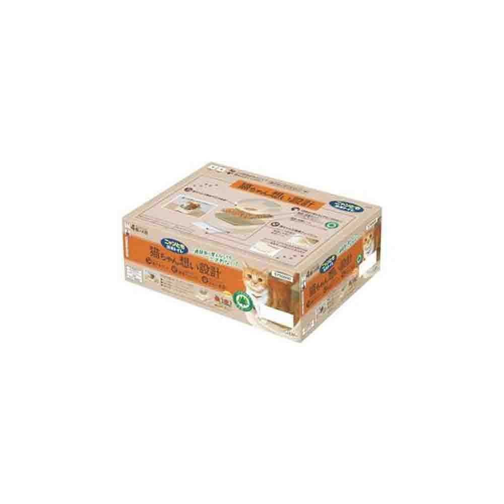 ニャンとも清潔トイレ オープンタイプ ライトベージュ 1セット