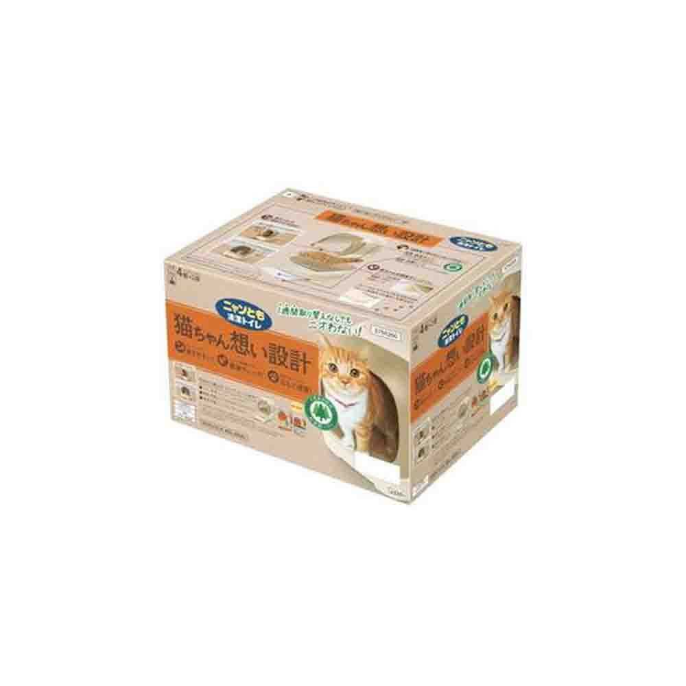 ニャンとも清潔トイレ ドームタイプ ライトベージュ 1セット