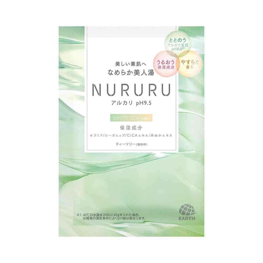 アース製薬 NURURU ヌルル ホワイトティーの香り 45g