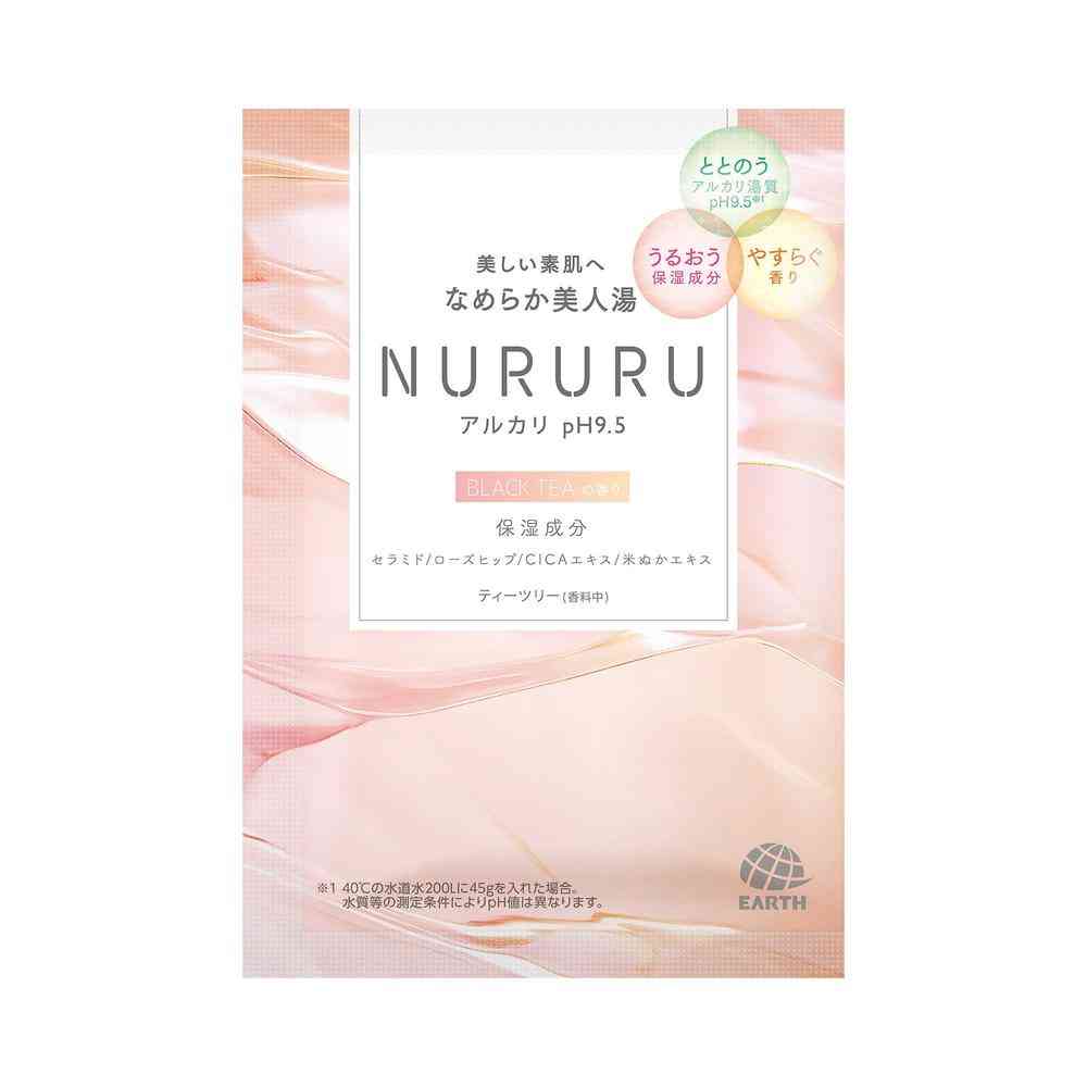 アース製薬 NURURU ヌルル ブラックティーの香り 45g