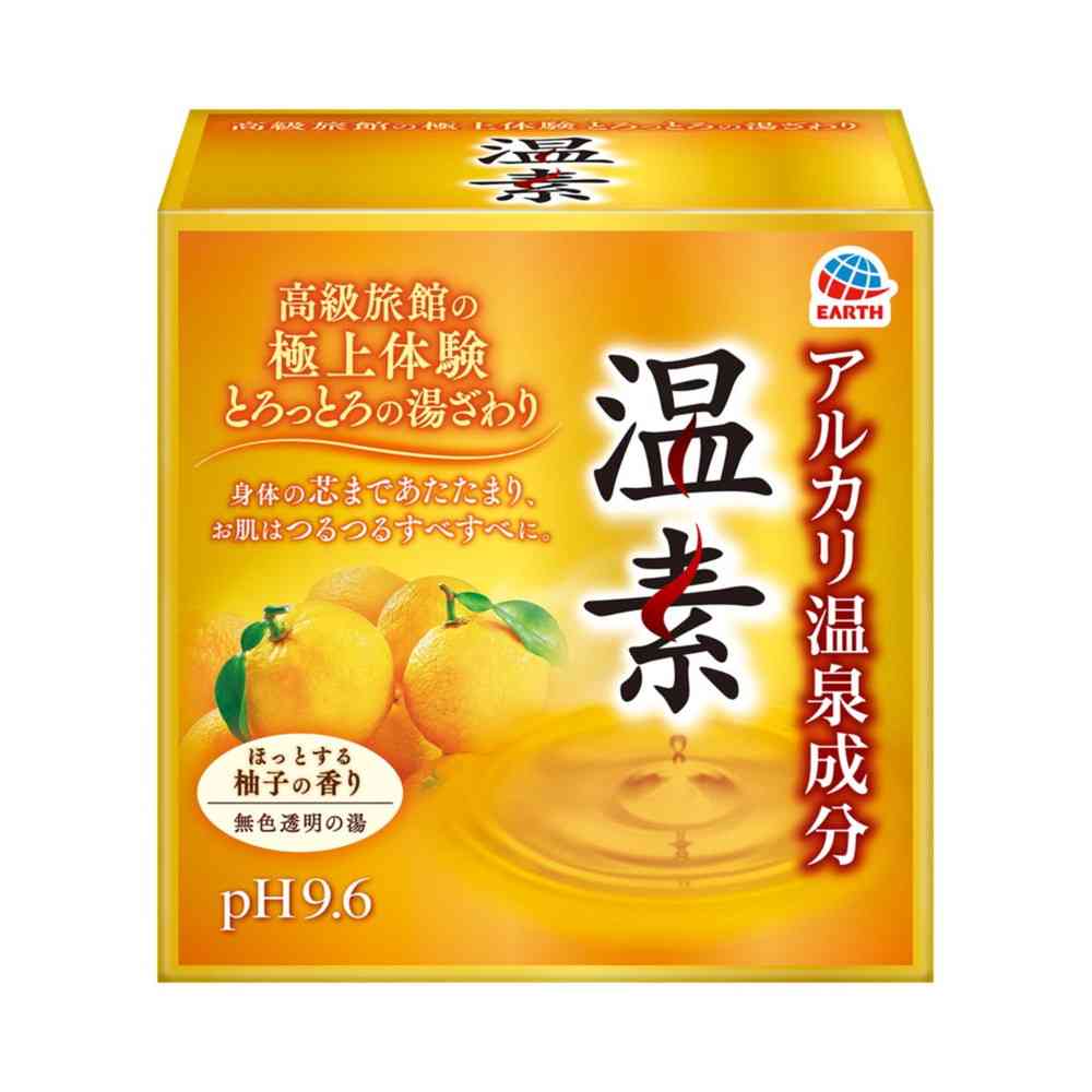 【医薬部外品】アース製薬 温素柚子の香り 30g×15包