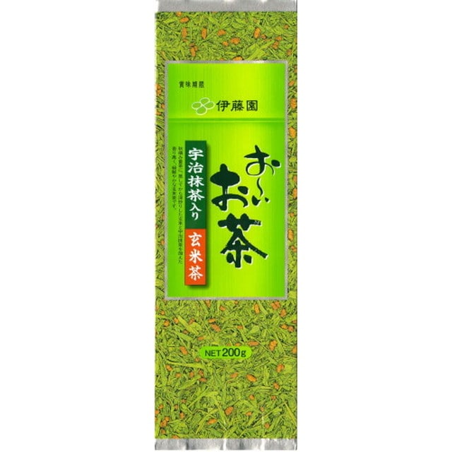 ◆伊藤園 お～いお茶 宇治抹茶玄米茶 200g【3個セット】
