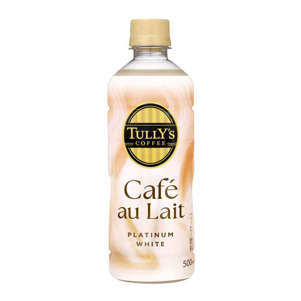 ◆伊藤園 タリーズ プラチナホワイト カフェオレ 500ml   【48個セット】