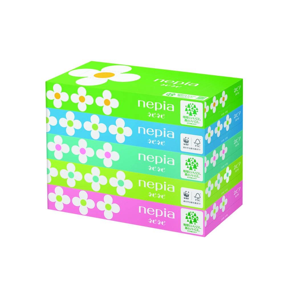 王子ネピア ネピアネピネピティシュ 150組5コパック 【18個セット】