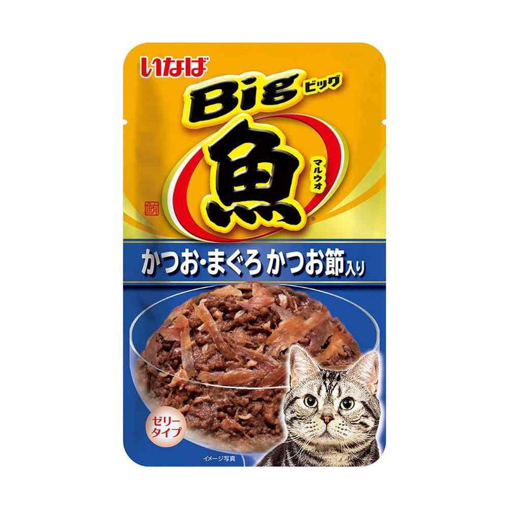いなば Bigマルウオかつお・まぐろかつお節入り 80g