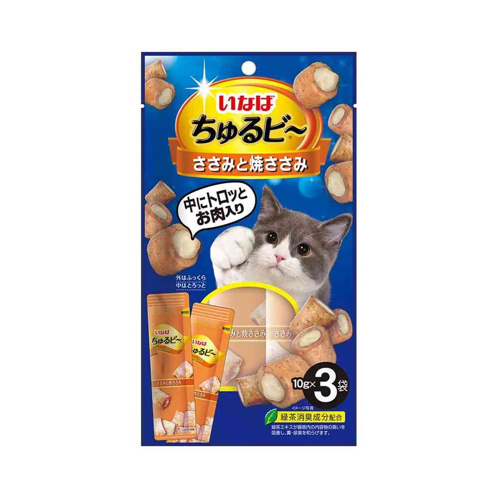 いなば ちゅるビー ささみと焼ささみ 3袋